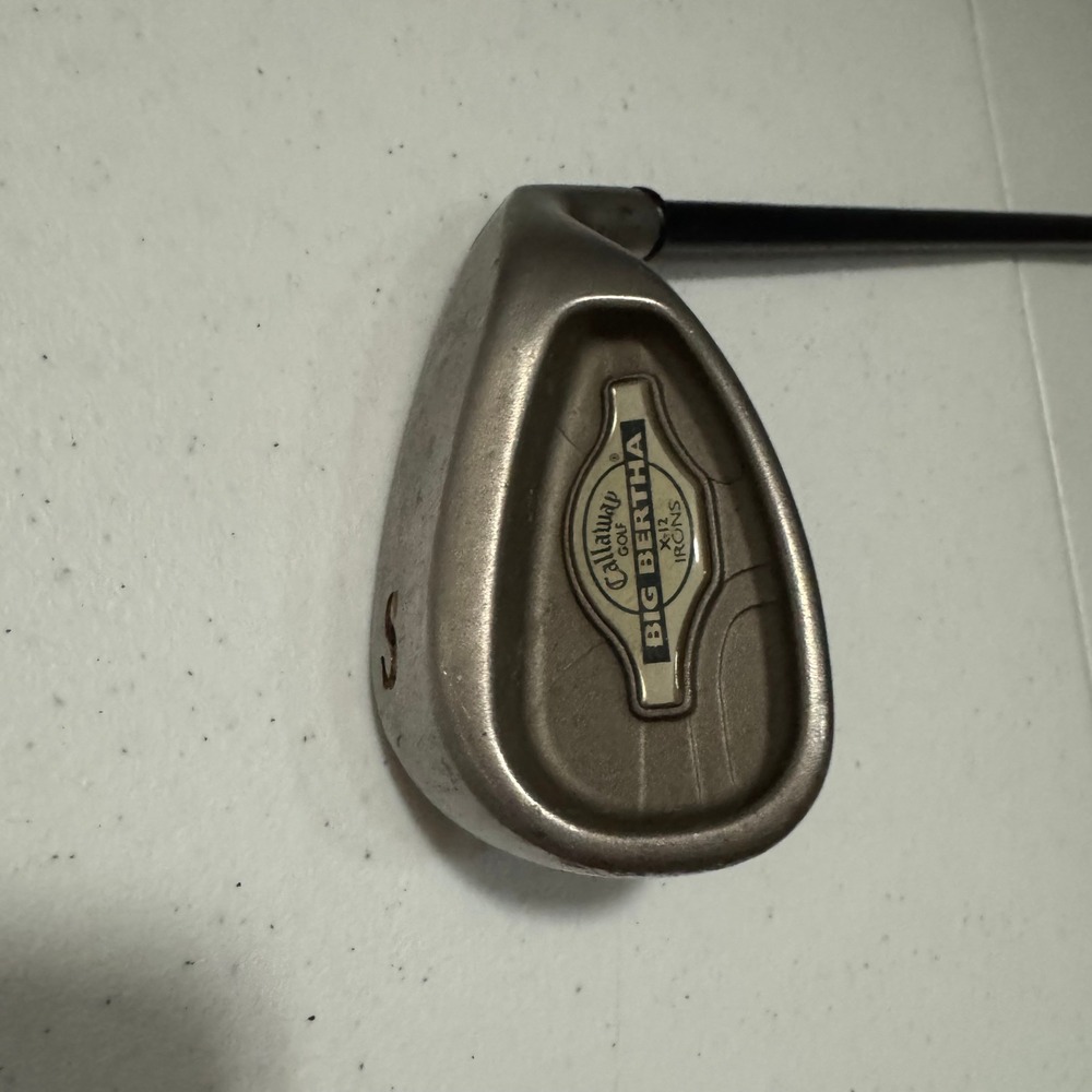 Callaway Big Bertha X-12 Sand Wedge Mens 35.5" Black Graphite RCH 99 Firm Flex